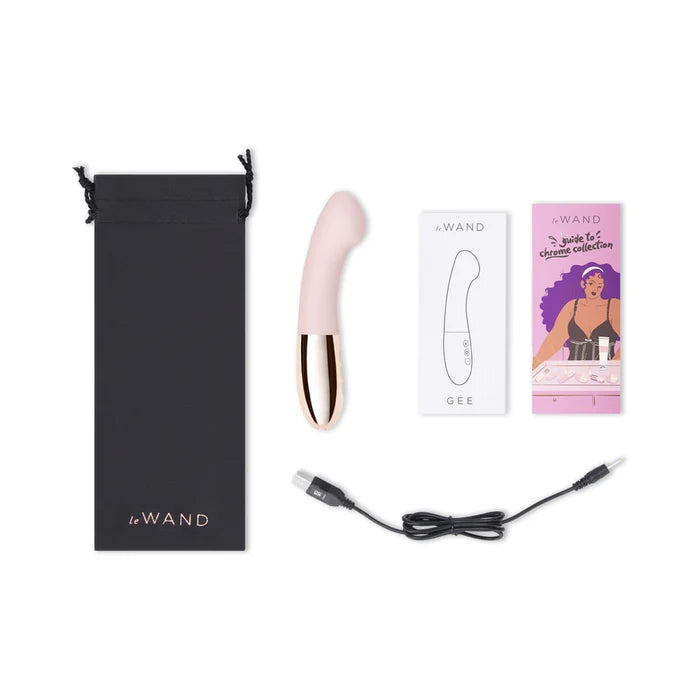 Le Wand Gee Rechargeable Silicone G-Spot Targeting Vibrator