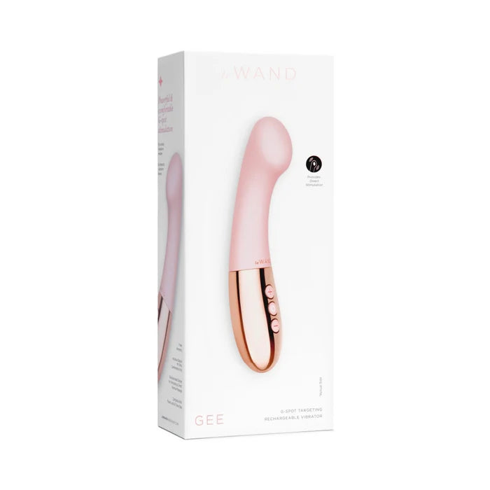 Le Wand Gee Rechargeable Silicone G-Spot Targeting Vibrator