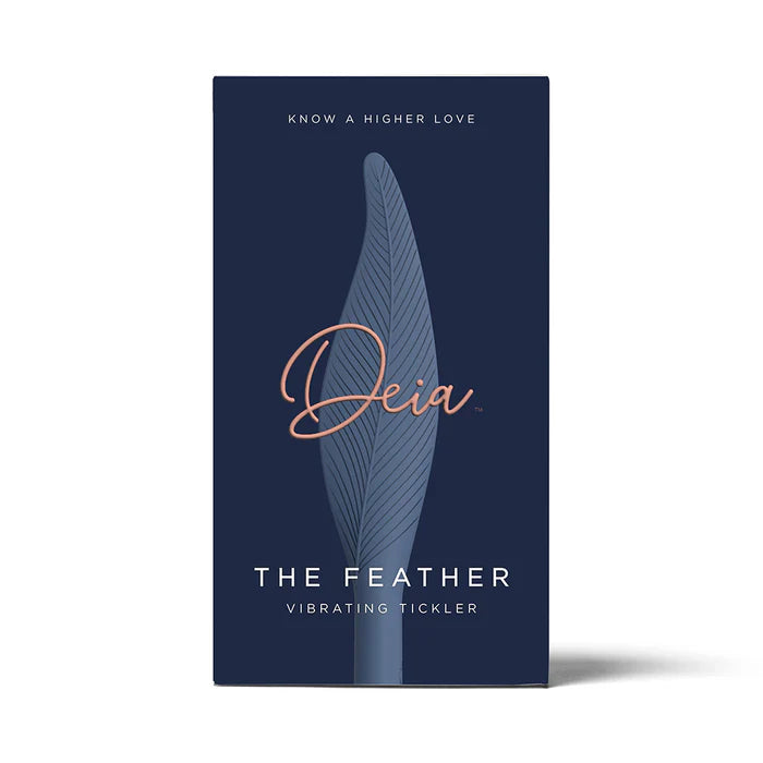 Deia The Feather Vibrating Tickler Silicone