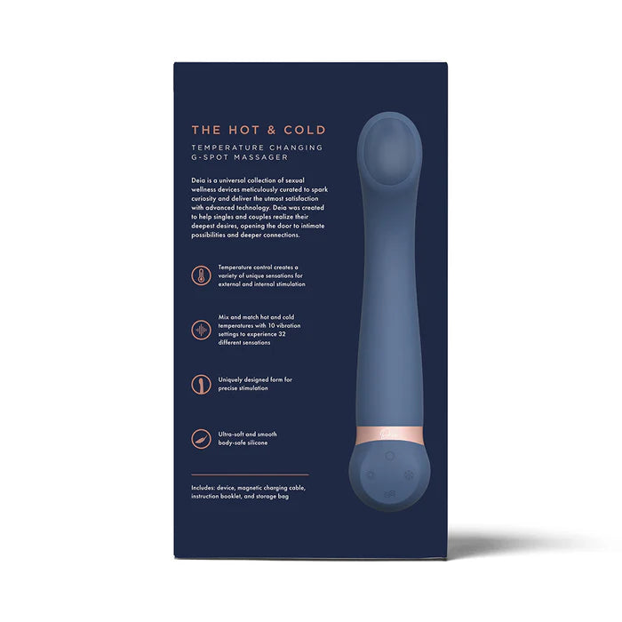 Deia The Hot & Cold Temperature-Changing G-Spot Massager Silicone