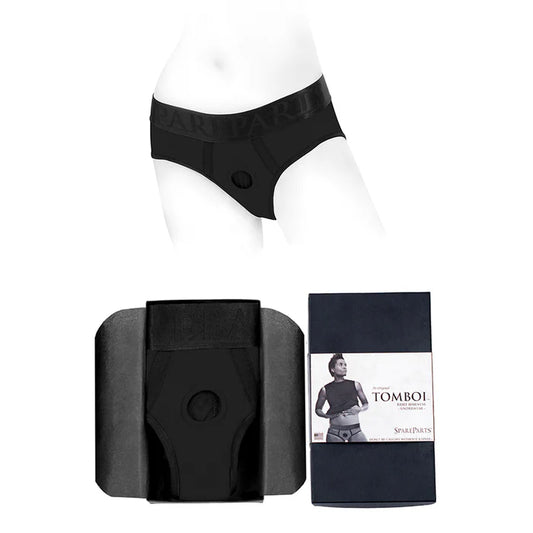 SpareParts Tomboi Rayon Briefs Harness