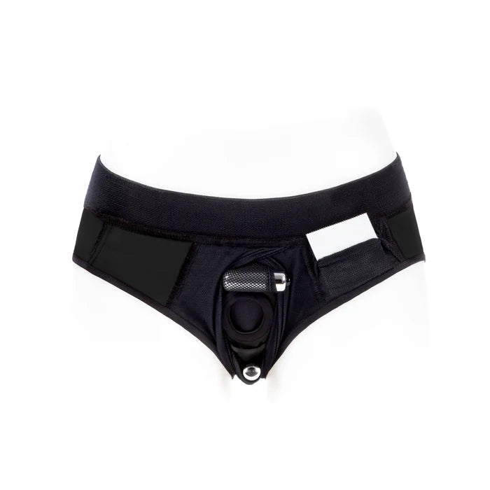 SpareParts Tomboi Cover Brief Style Underwear Harness Nylon